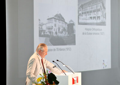 Discours lors des 80 ans de la FHV au Rolex Learning Center de l'EPFL