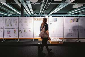 Exposition du concours architectural du futur hôpital des eHnv