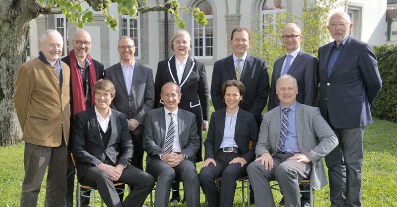 Le Comité directeur de la FHV en 2014