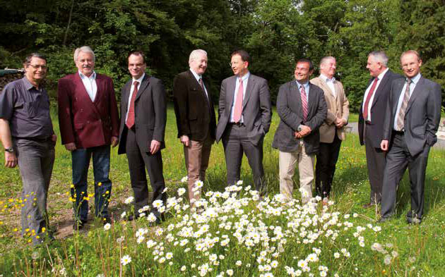 Le Comité exécutif de la FHV, 2009